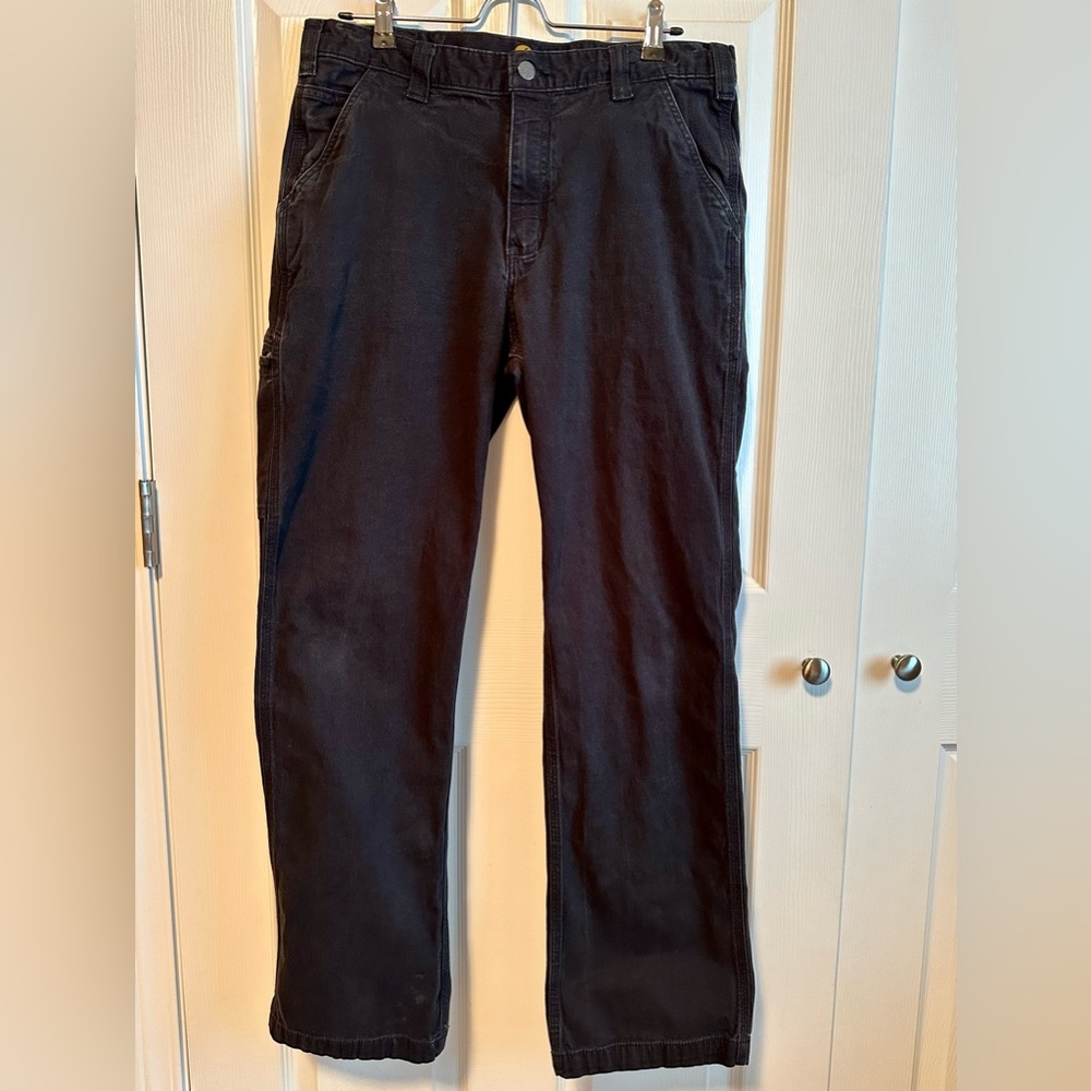 Carhartt Black Men's Work Pants